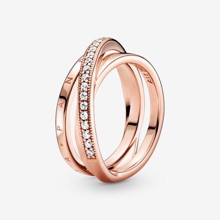 Bague Pandora Anneau Triple 189057C01