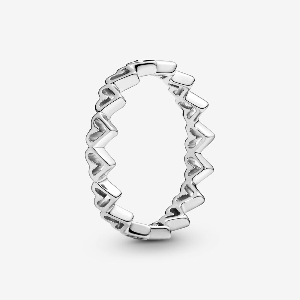 Bague Pandora Coeurs Ajourés 19696C00