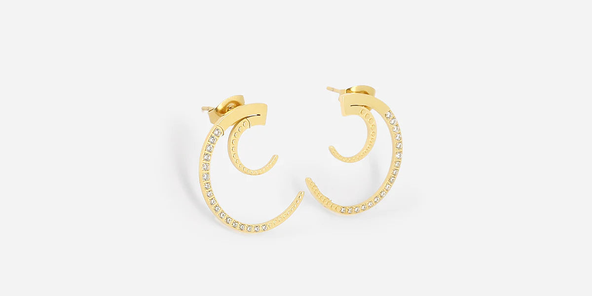 ZAG Bijoux Boucles d'oreilles Luno