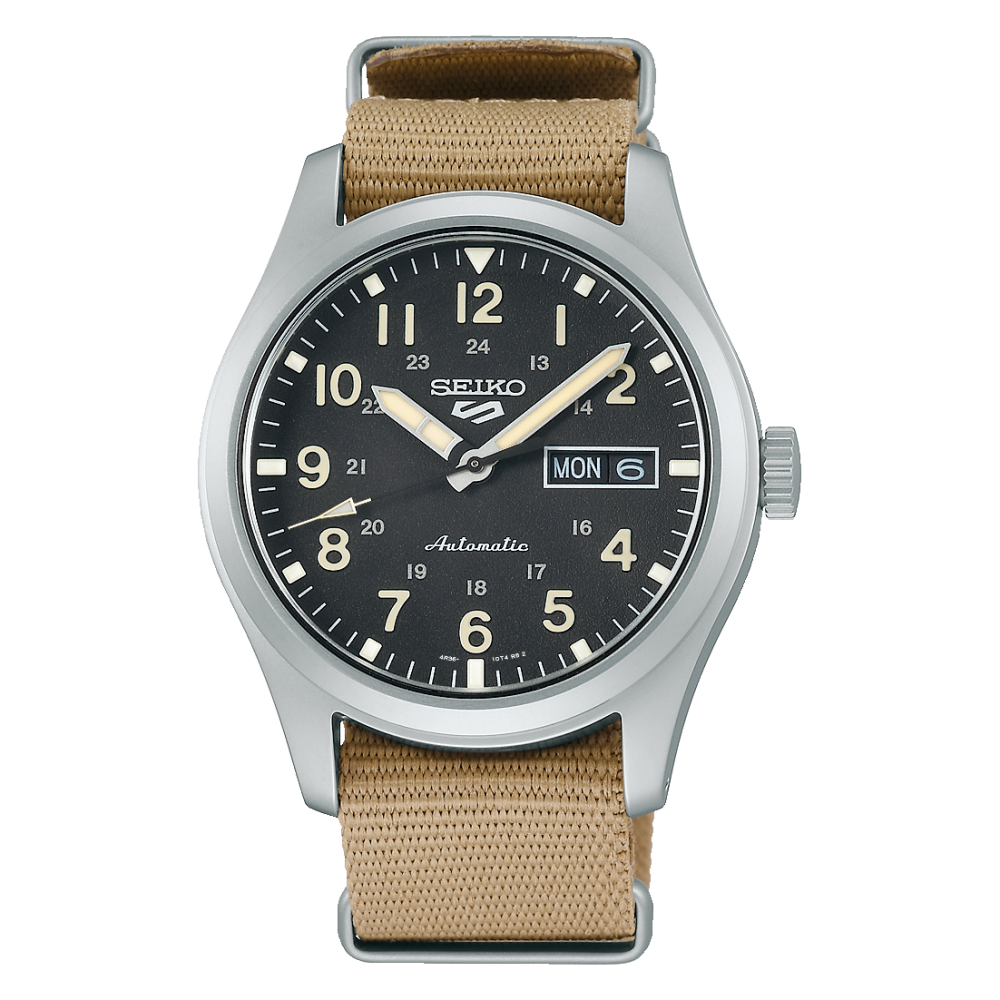 Montre Seiko 5 sports - Bracelet NATO KAKI