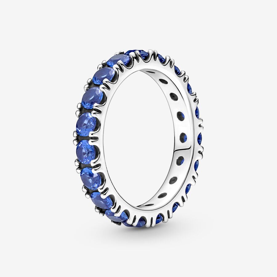 Bague Eternité Bleu Pandora 190050C02-52