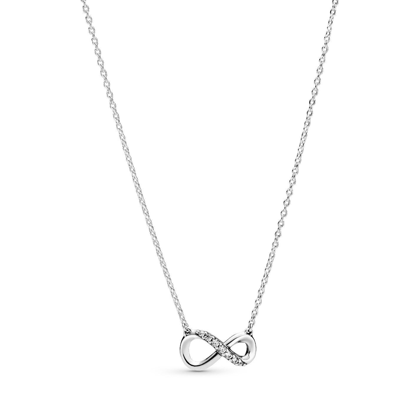 Collier Symbole de l'Infini Scintillant