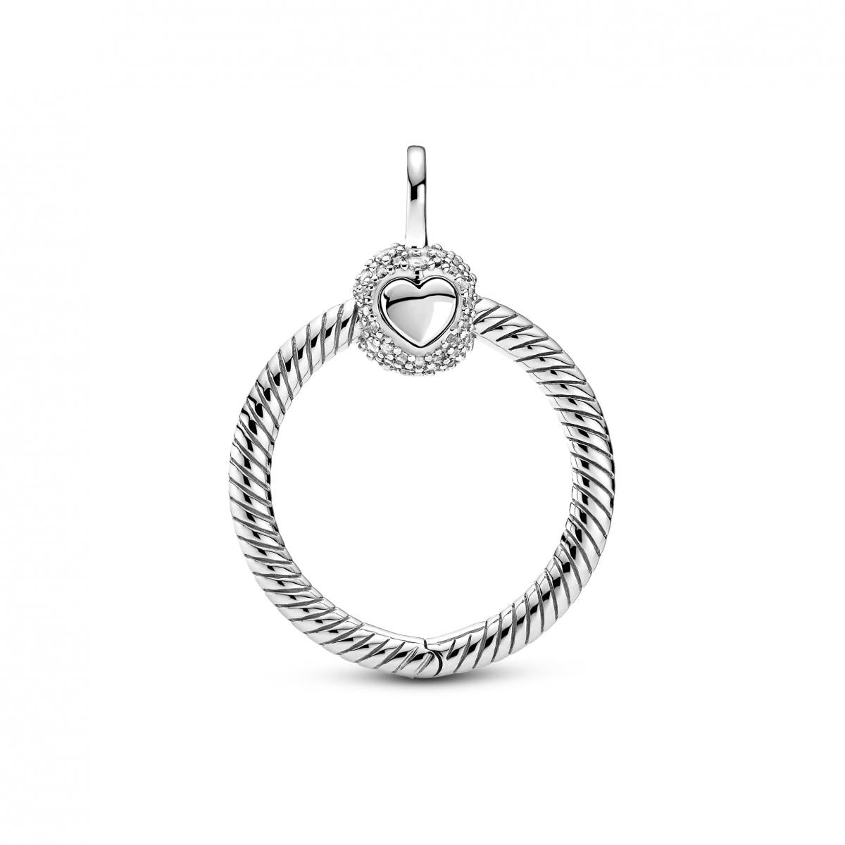 Petit Pendentif O Pavé Pandora Moments 399097C01