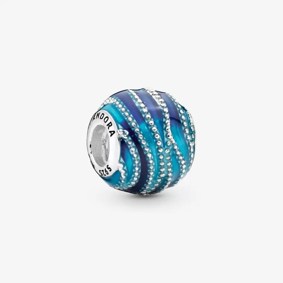 PANDORA Charm Volutes Bleues 797012ENMX
