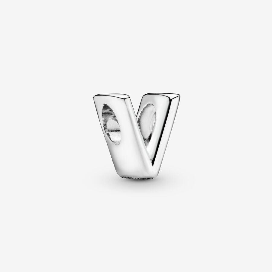 PANDORA Charm Alphabet Lettre V 797476