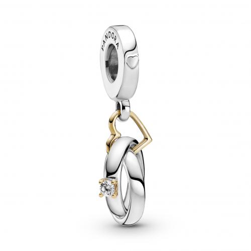 Charm pendant Alliances Bicolore 799319C01