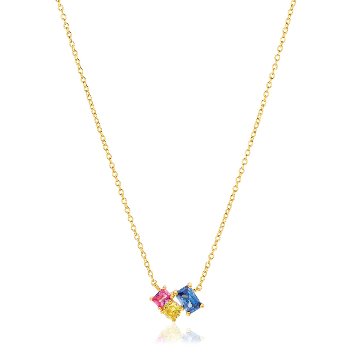 Collier Ivrea Tre Sif Jakobs Zirconium multicolores