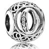 Charm Pandora Lettre Ancienne O 791859CZ