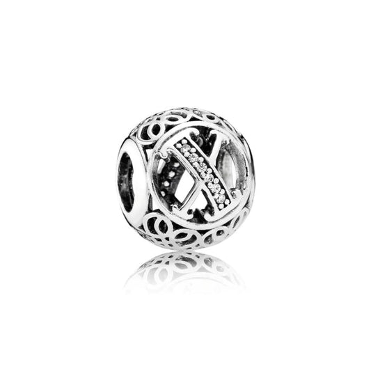 Charm Pandora Lettre Ancienne X 791868CZ