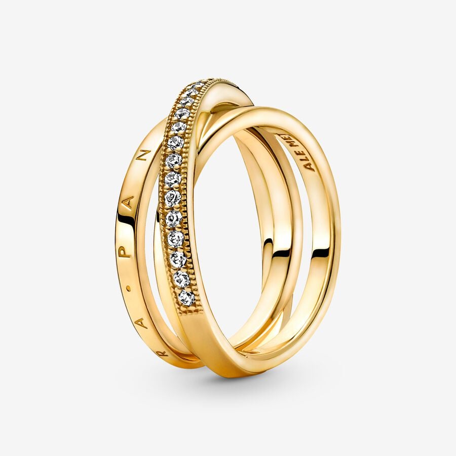 Bague Trois Anneaux Pandora 169057C01-56