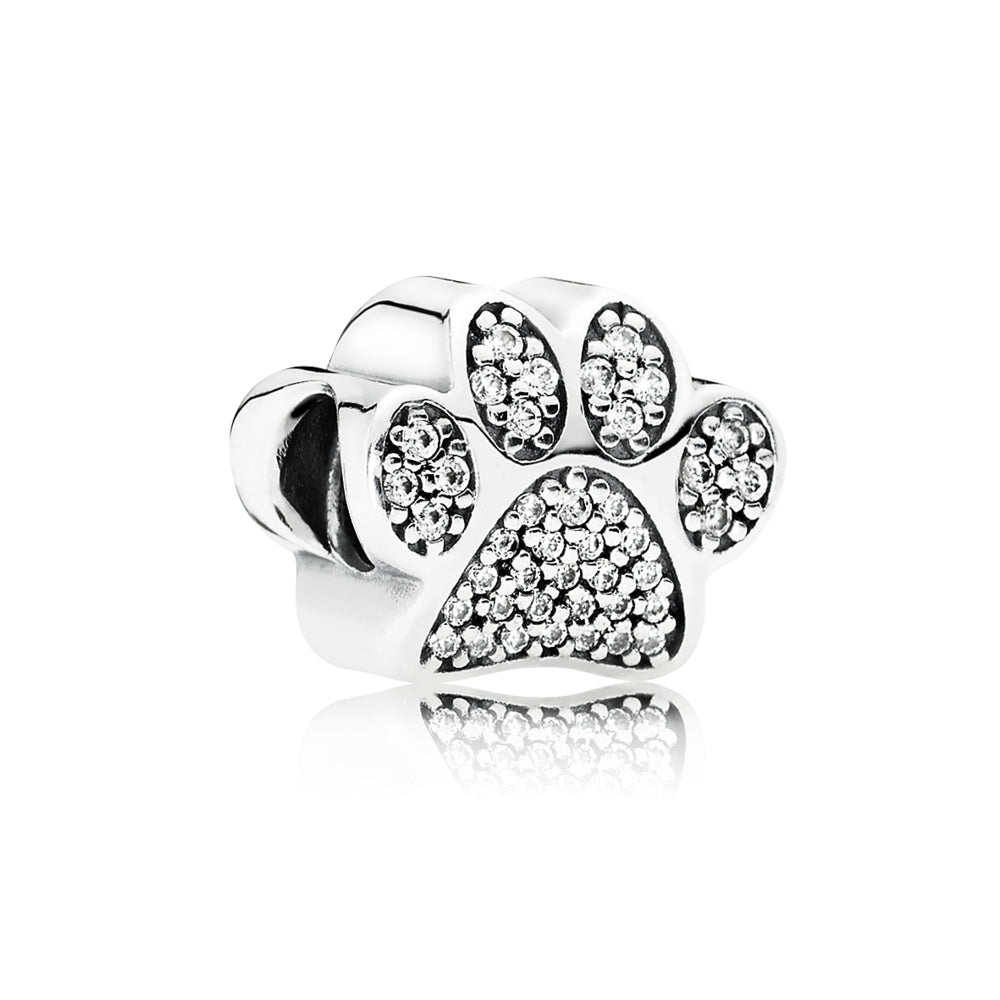 PANDORA Charm Empreinte de Patte 791714CZ