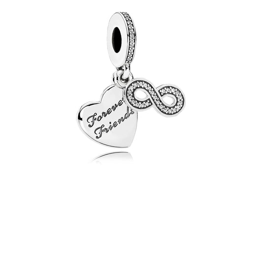 PANDORA Charm Pendant Amitié Eternelle 791948CZ