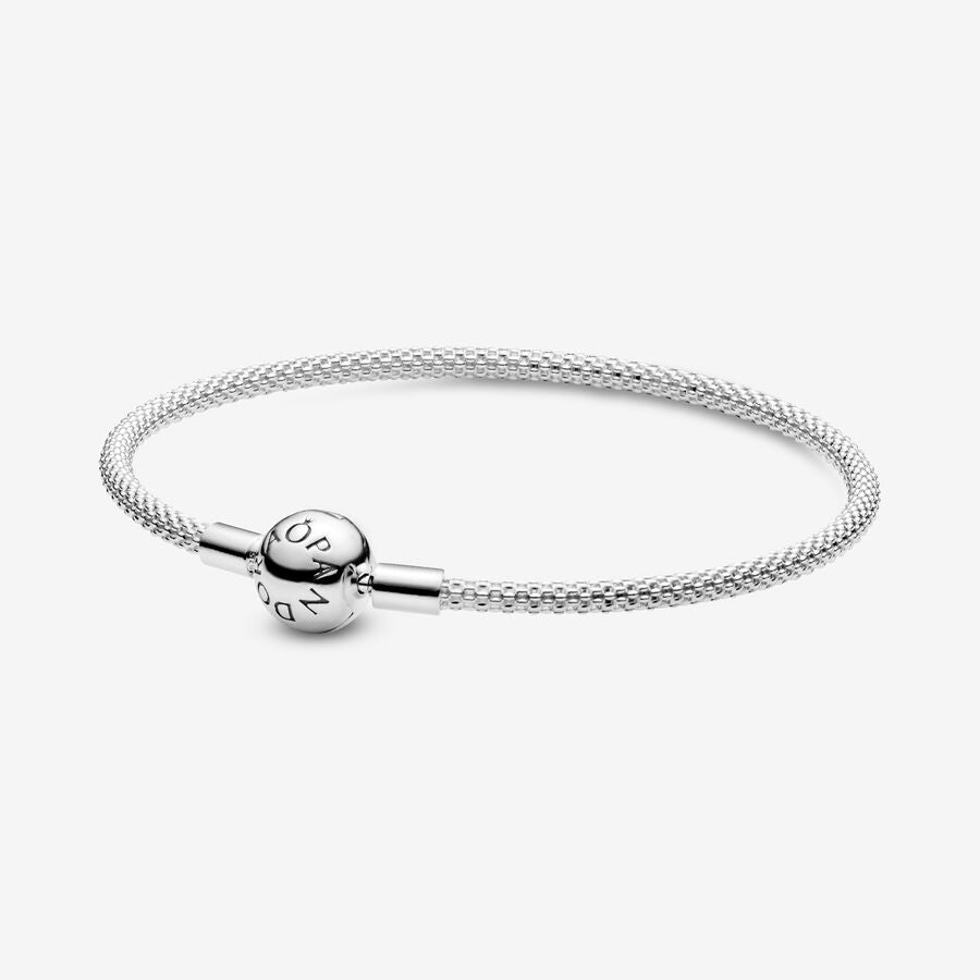 PANDORA Bracelet Maille Tissée Moments 596543
