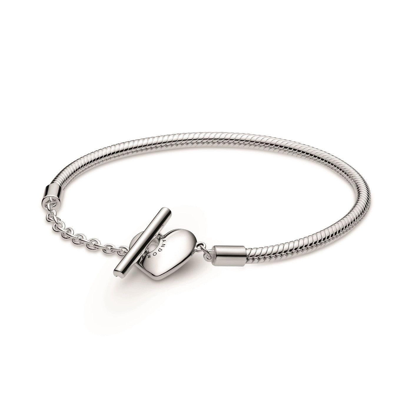 Bracelet Maille serpent Fermoir T Coeur 599285C00