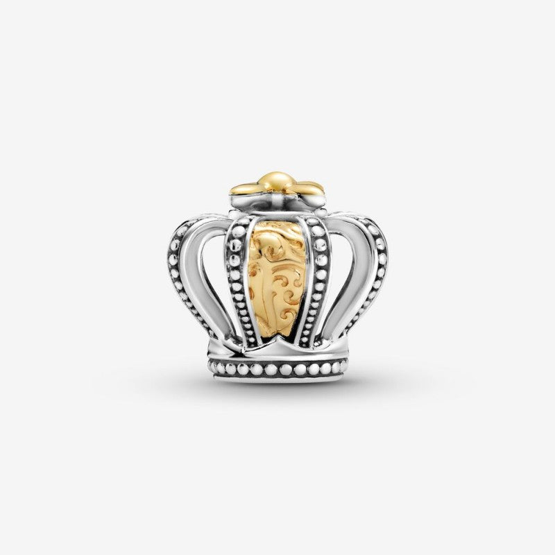 Charm Couronne Royale Bicolore 799340C00